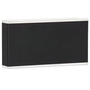 Dainolite 20W Wall Sconce Matte Black with Frosted Acrylic Diffuser EMY-105-20W-MB