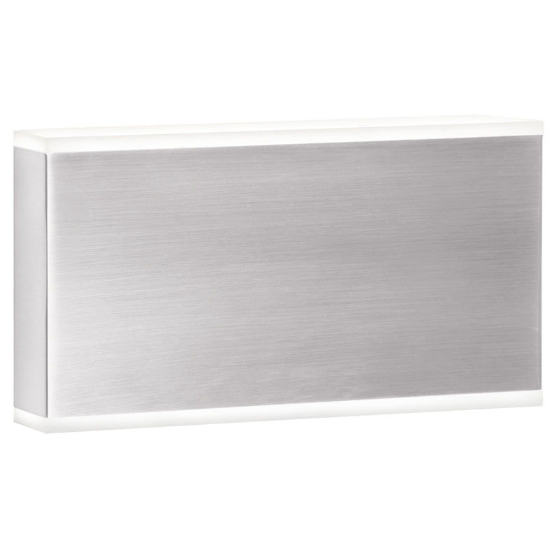 Dainolite 20W Wall Sconce Satin Chrome with Frosted Acrylic Diffuser EMY-105-20W-SC