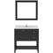 Modern Fittings Winterfell 36" Single Bath Vanity with Dazzle Quartz Top and Square Sink