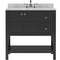 Modern Fittings Winterfell 36" Single Bath Vanity with Marble Top and Round Sink