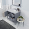 Modern Fittings Winterfell 36" Single Bath Vanity with Marble Top and Round Sink