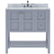 Modern Fittings Winterfell 36" Single Bath Vanity with Marble Top and Round Sink