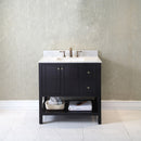 Modern Fittings Winterfell 36" Single Bath Vanity with Marble Top and Square Sink