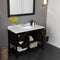 Modern Fittings Winterfell 48" Single Bath Vanity with Calacatta Quartz Top and Square Sink