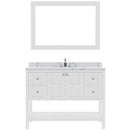 Modern Fittings Winterfell 48" Single Bath Vanity with Calacatta Quartz Top and Square Sink