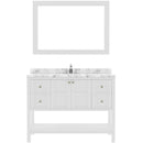 Modern Fittings Winterfell 48" Single Bath Vanity with Cultured Marble Quartz Top and Round Sink