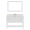 Modern Fittings Winterfell 48" Single Bath Vanity with Dazzle Quartz Top and Square Sink