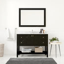 Modern Fittings Winterfell 48" Single Bath Vanity with Marble Top and Round Sink