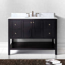 Modern Fittings Winterfell 48" Single Bath Vanity with Marble Top and Round Sink