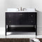 Modern Fittings Winterfell 48" Single Bath Vanity with Marble Top and Round Sink