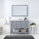 Modern Fittings Winterfell 48" Single Bath Vanity with Marble Top and Round Sink