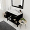 Modern Fittings Winterfell 48" Single Bath Vanity with Marble Top and Square Sink Faucet