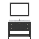 Modern Fittings Winterfell 48" Single Bath Vanity with Marble Top and Square Sink