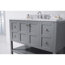 Modern Fittings Winterfell 48" Single Bath Vanity with Marble Top and Square Sink