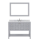 Modern Fittings Winterfell 48" Single Bath Vanity with Marble Top and Square Sink