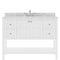 Modern Fittings Winterfell 48" Single Bath Vanity with Marble Top and Square Sink