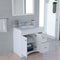 Modern Fittings Elise 36" Single Bath Vanity with Calacatta Quartz Top and Round Sink