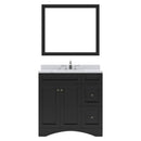 Modern Fittings Elise 36" Single Bath Vanity with Calacatta Quartz Top and Square Sink