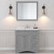 Modern Fittings Elise 36" Single Bath Vanity with Cultured Marble Quartz Top and Square Sink