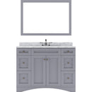 Modern Fittings Elise 48" Single Bath Vanity with Marble Top and Square Sink