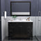 Modern Fittings Tiffany 48" Single Bath Vanity with Cultured Marble Quartz Top and Round Sink