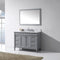 Modern Fittings Tiffany 48" Single Bath Vanity with Marble Top and Square Sink