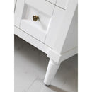 Modern Fittings Tiffany 48" Single Bath Vanity with Marble Top and Square Sink