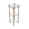 Allied Brass Three Tier Etagere with 14 Inch x 14 Inch Shelves ET-14X143TGL-BBR