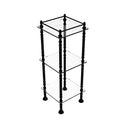 Allied Brass Three Tier Etagere with 14 Inch x 14 Inch Shelves ET-14X143TGL-BKM