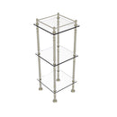 Allied Brass Three Tier Etagere with 14 Inch x 14 Inch Shelves ET-14X143TGL-PNI