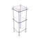 Allied Brass Three Tier Etagere with 14 Inch x 14 Inch Shelves ET-14X143TGL-SCH