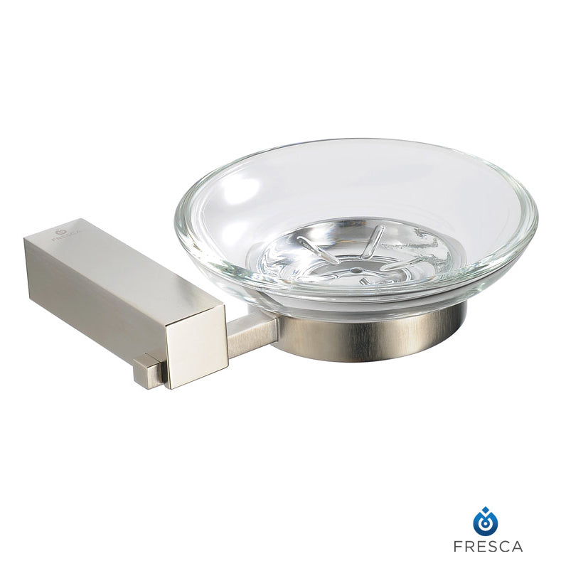 Fresca Ottimo Soap Dish - Brushed Nickel FAC0403BN