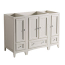 Fresca Oxford 48" Antique White Traditional Bathroom Cabinets FCB20-122412AW