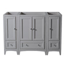 Fresca Oxford 48" Gray Traditional Bathroom Cabinets FCB20-122412GR