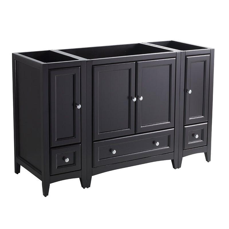 Fresca Oxford 54" Espresso Traditional Bathroom Cabinets FCB20-123012ES