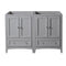 Fresca Oxford 48" Gray Traditional Double Sink Bathroom Cabinets FCB20-2424GR