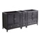 Fresca Oxford 71" Espresso Traditional Double Sink Bathroom Cabinets FCB20-301230ES