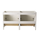 Fresca Oxford 59" Antique White Traditional Double Sink Bathroom Cabinets FCB20-3030AW