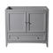 Fresca Oxford 36" Gray Traditional Bathroom Cabinet FCB2036GR