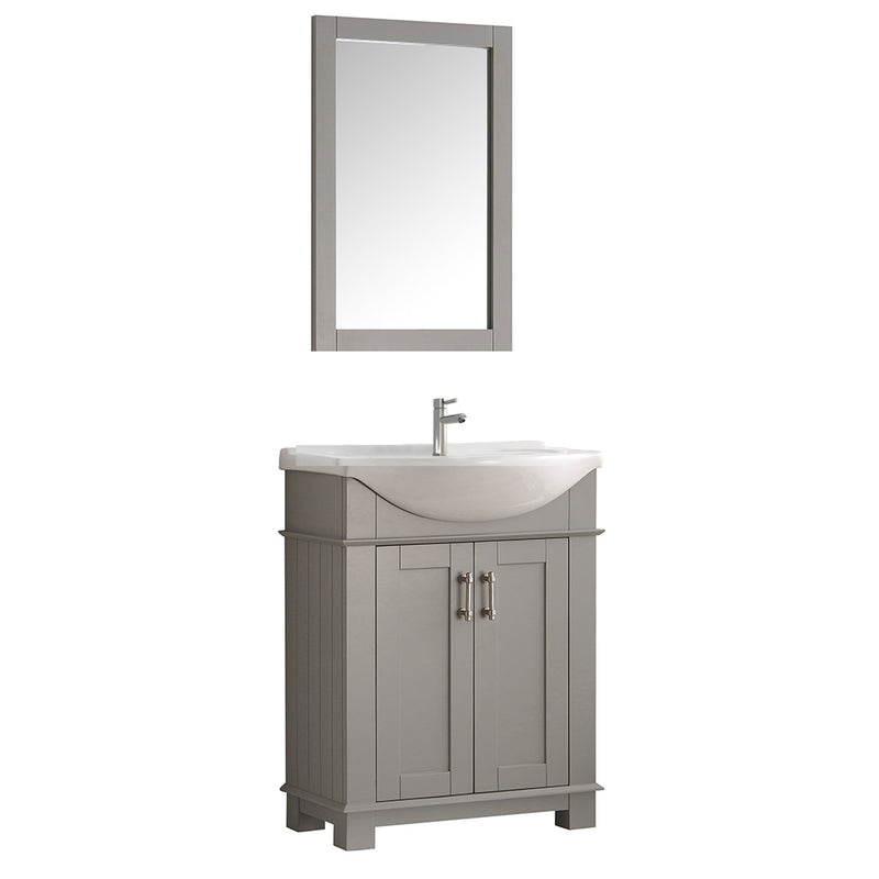 Fresca Hartford 30" Gray Traditional Bathroom Vanity FCB2303GR-I