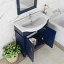 Fresca Hartford 30" Royal Blue Traditional Bathroom Vanity FCB2303RBL-I