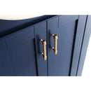 Fresca Hartford 30" Royal Blue Traditional Bathroom Vanity FCB2303RBL-I