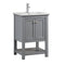 Fresca Manchester 24" Gray Traditional Bathroom Vanity FCB2304GR-I