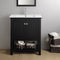 Fresca Manchester 30" Black Traditional Bathroom Vanity FCB2305BL-I