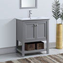 Fresca Manchester 30" Gray Traditional Bathroom Vanity FCB2305GR-I