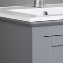 Fresca Manchester 30" Gray Traditional Bathroom Vanity FCB2305GR-I