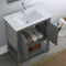 Fresca Manchester Regal 30" Gray Wood Veneer Traditional Bathroom Vanity FCB2305VG-I