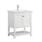 Fresca Manchester 30" White Traditional Bathroom Vanity FCB2305WH-I