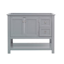 Fresca Manchester 42" Gray Traditional Bathroom Cabinet FCB2340GR