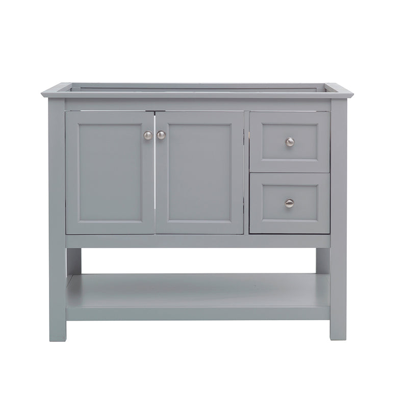 Fresca Manchester 42" Gray Traditional Bathroom Cabinet FCB2340GR